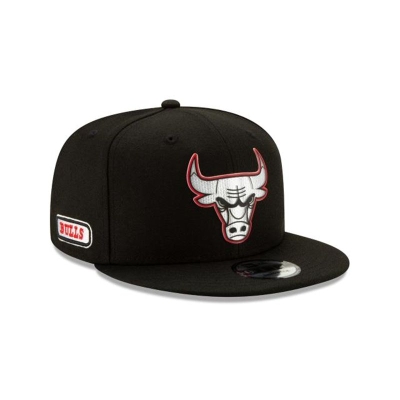 Sapca New Era Chicago Bulls NBA NBA Authentics Half Series 9FIFTY Snapback - Negrii